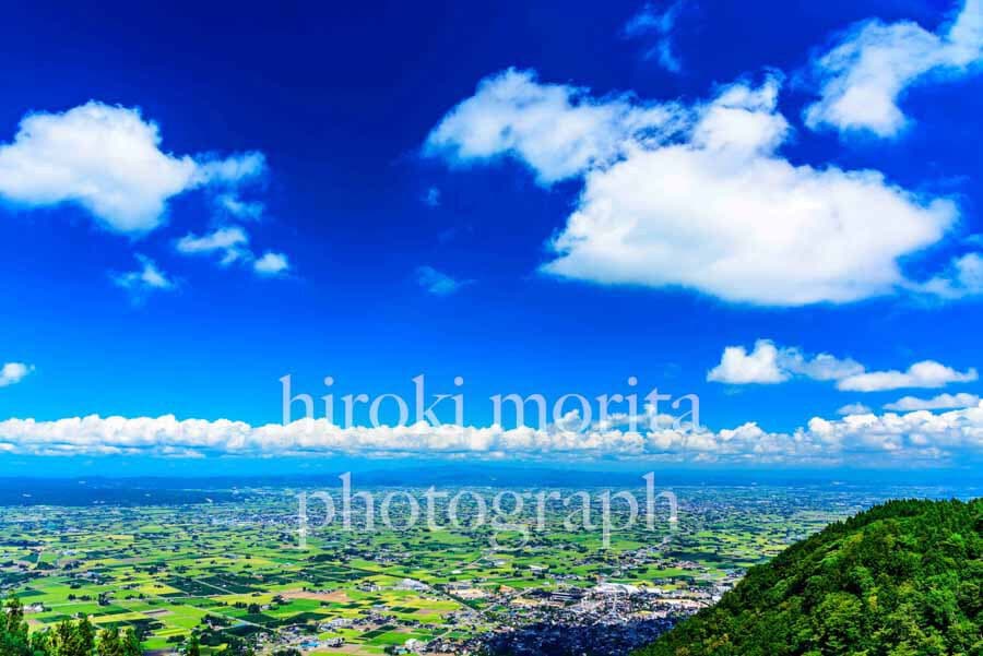 富山県　砺波平野の散居村