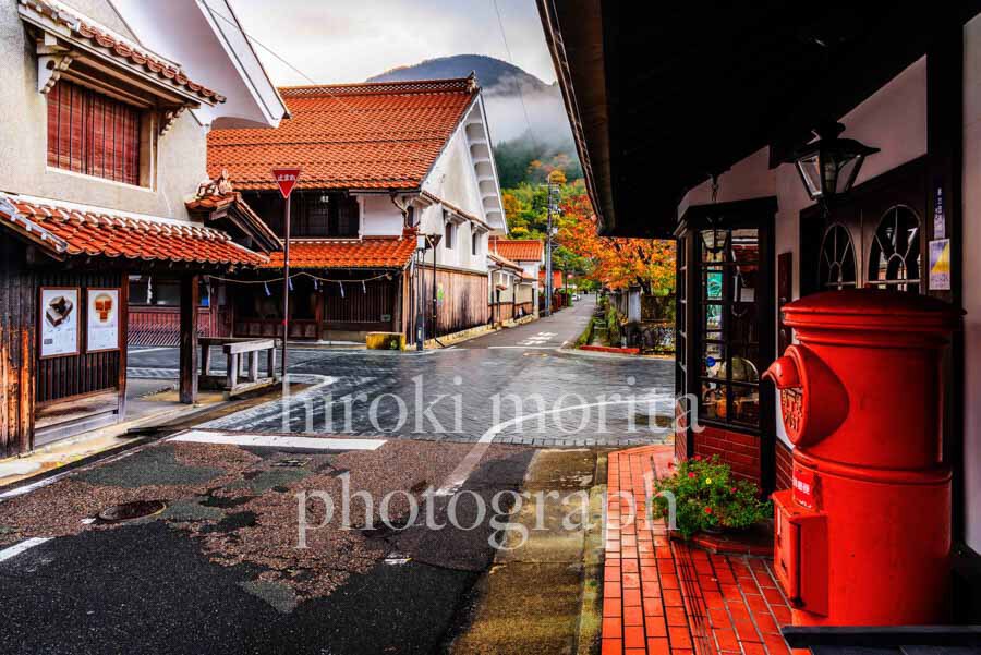 島根県　石州瓦の街　津和野