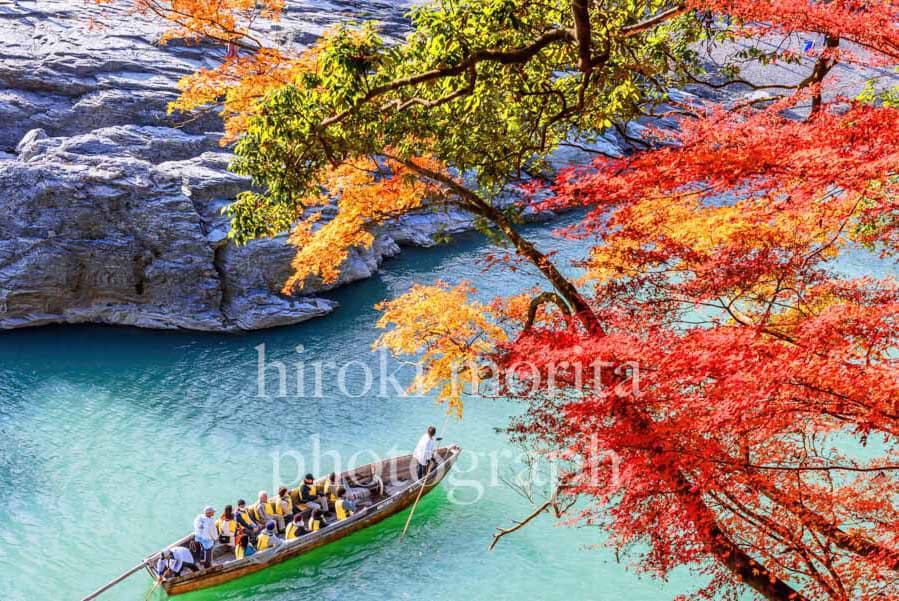 埼玉県　川下り　長瀞