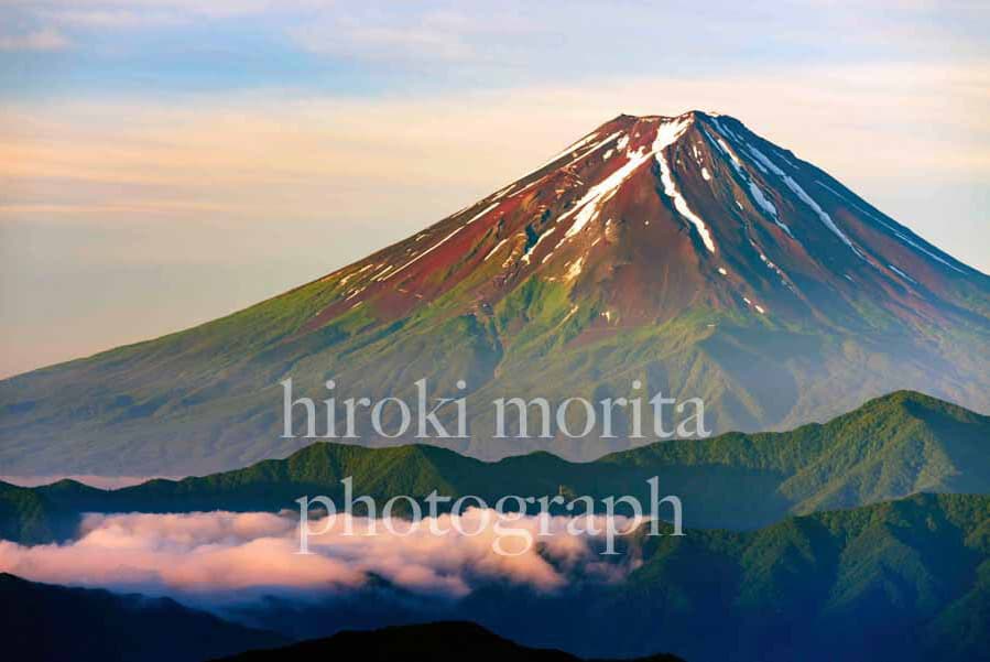 初夏の富士山